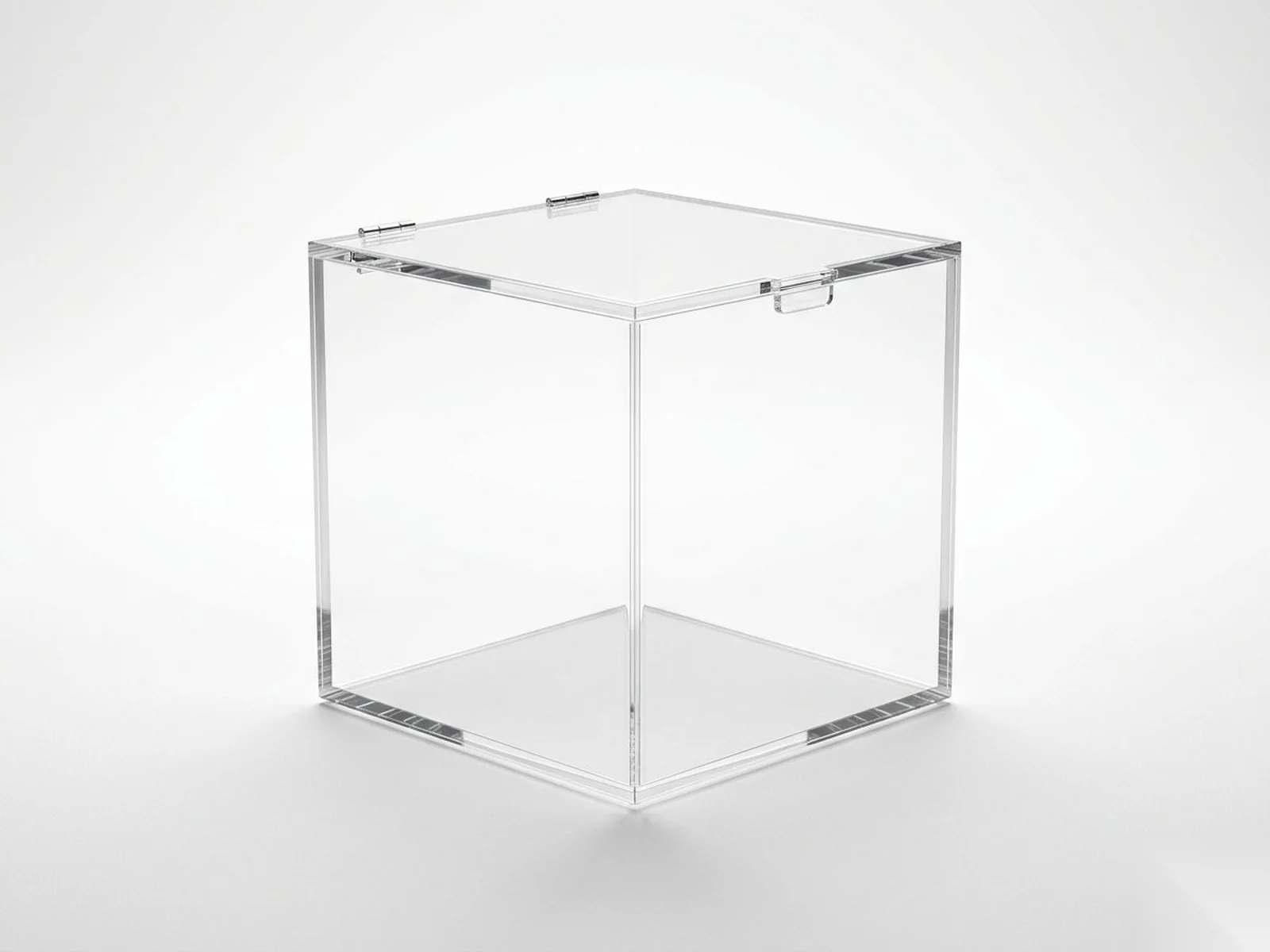 Caja y urna de acrílico transparente para sorteos, coleccionables y exhibición